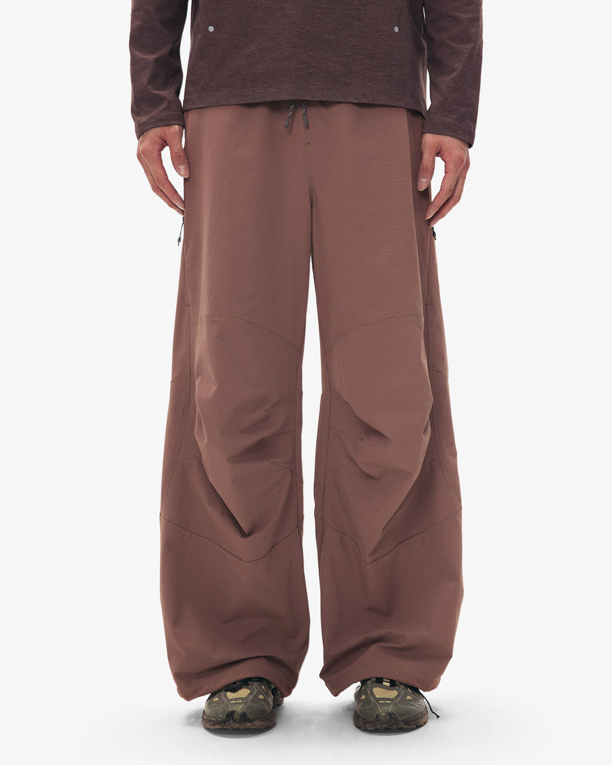Water Repellent Ventilated Baggy Straight Fit Hiking Pants
