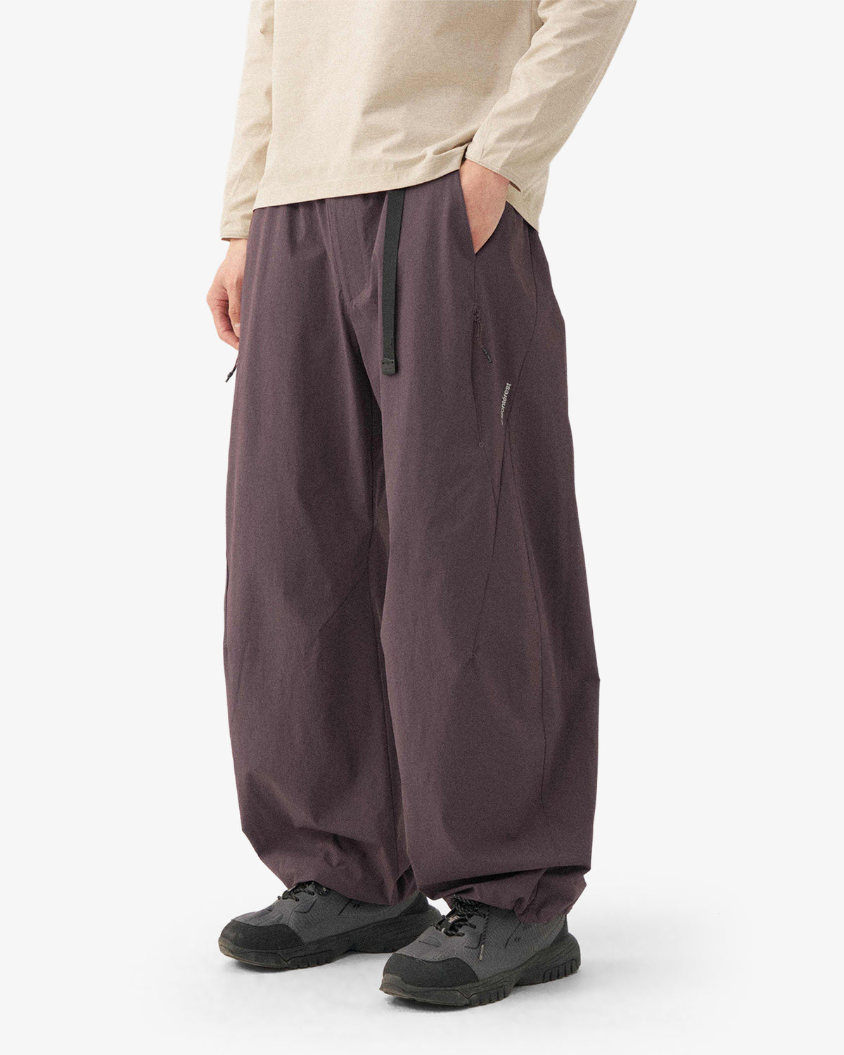 Nylon Four Way Stretch Wide Multi Pocket Softshell Pants