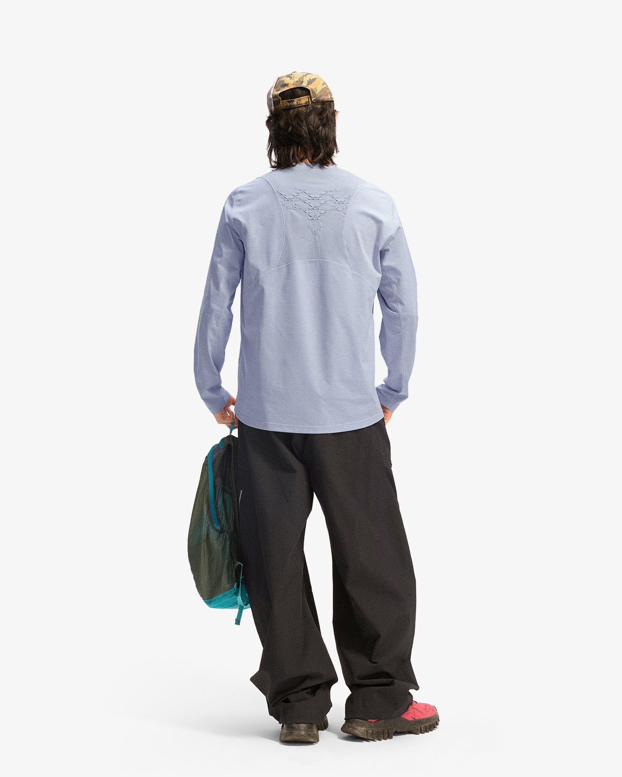 Technical Weave Breathable Long Sleeve Shirt