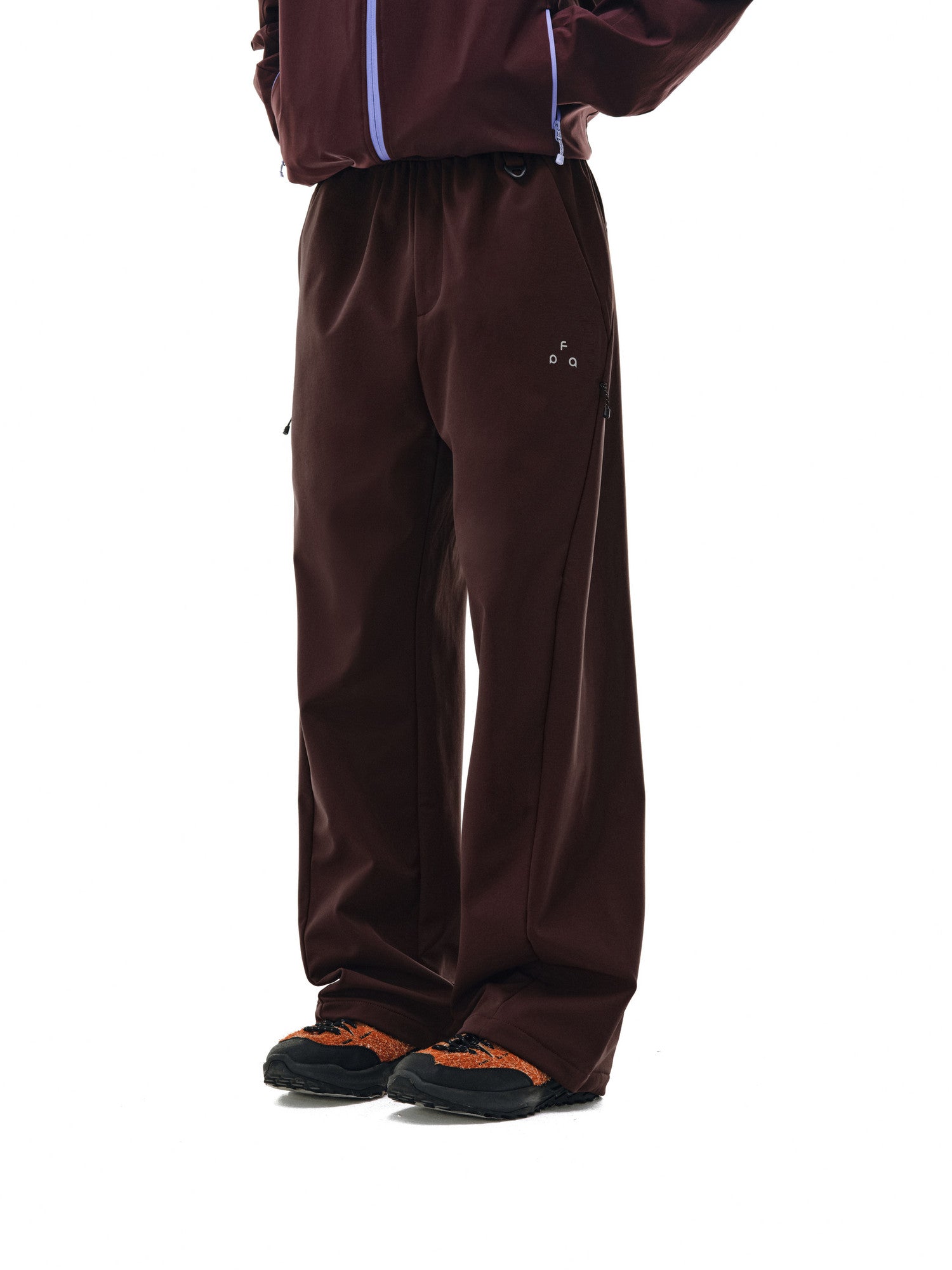 FPA outdoor loose light and breathable soft shell skin-friendly arc cut trousers National tide straight sports casual pants for men