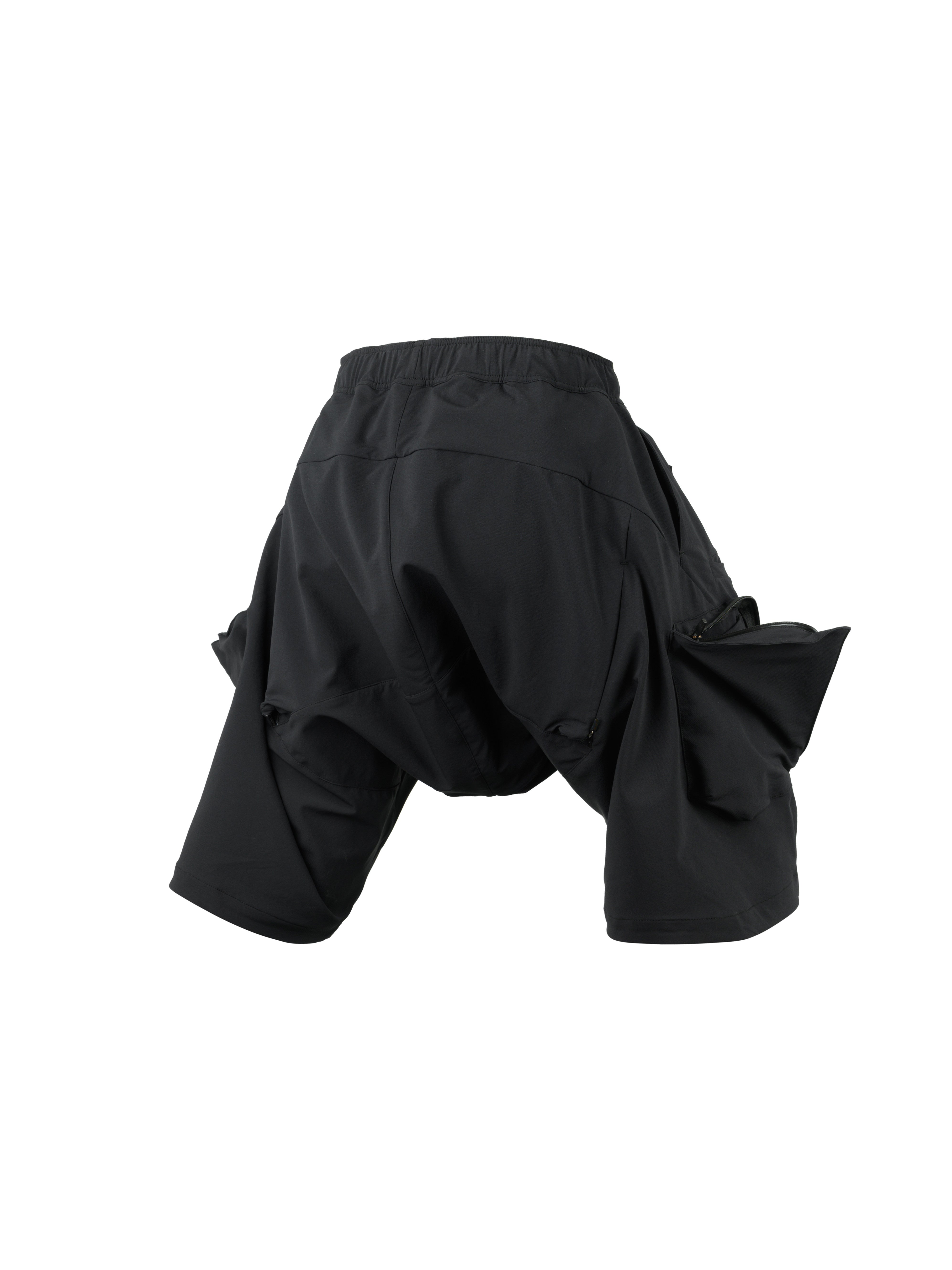 "Mixing" Multi-Pocket Zipper Wind Tunnel Low-End Pants, Abrasion-Resistant, Moisture-Resistant, Water-Repellent P02U "Erosion Gear"