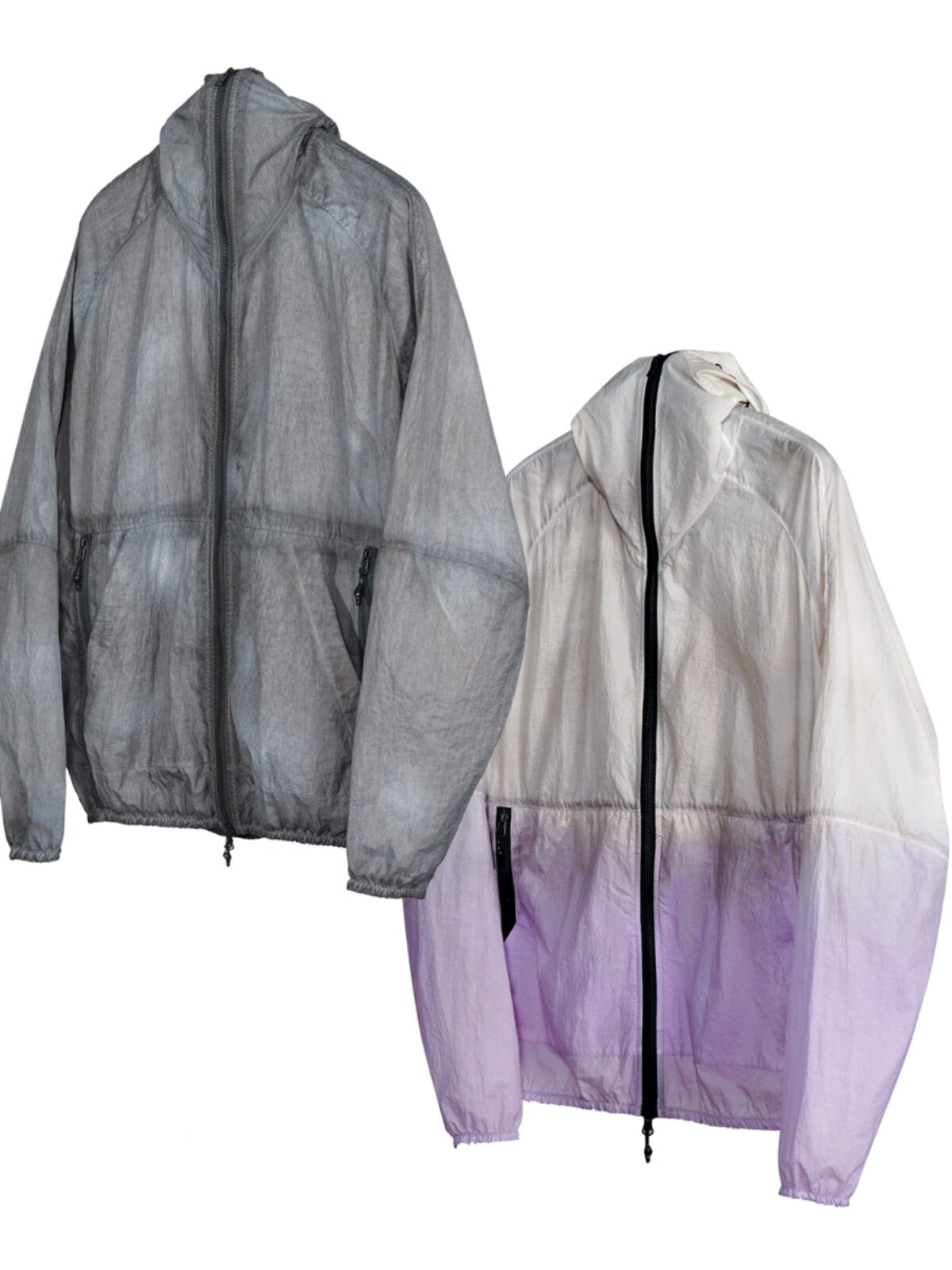 NOSUCISM 2024S/S Ready-to-Wear DyeingHand-dyed Sunscreen, Air-conditioned Clothing, Masked Hooded Skin Clothing
