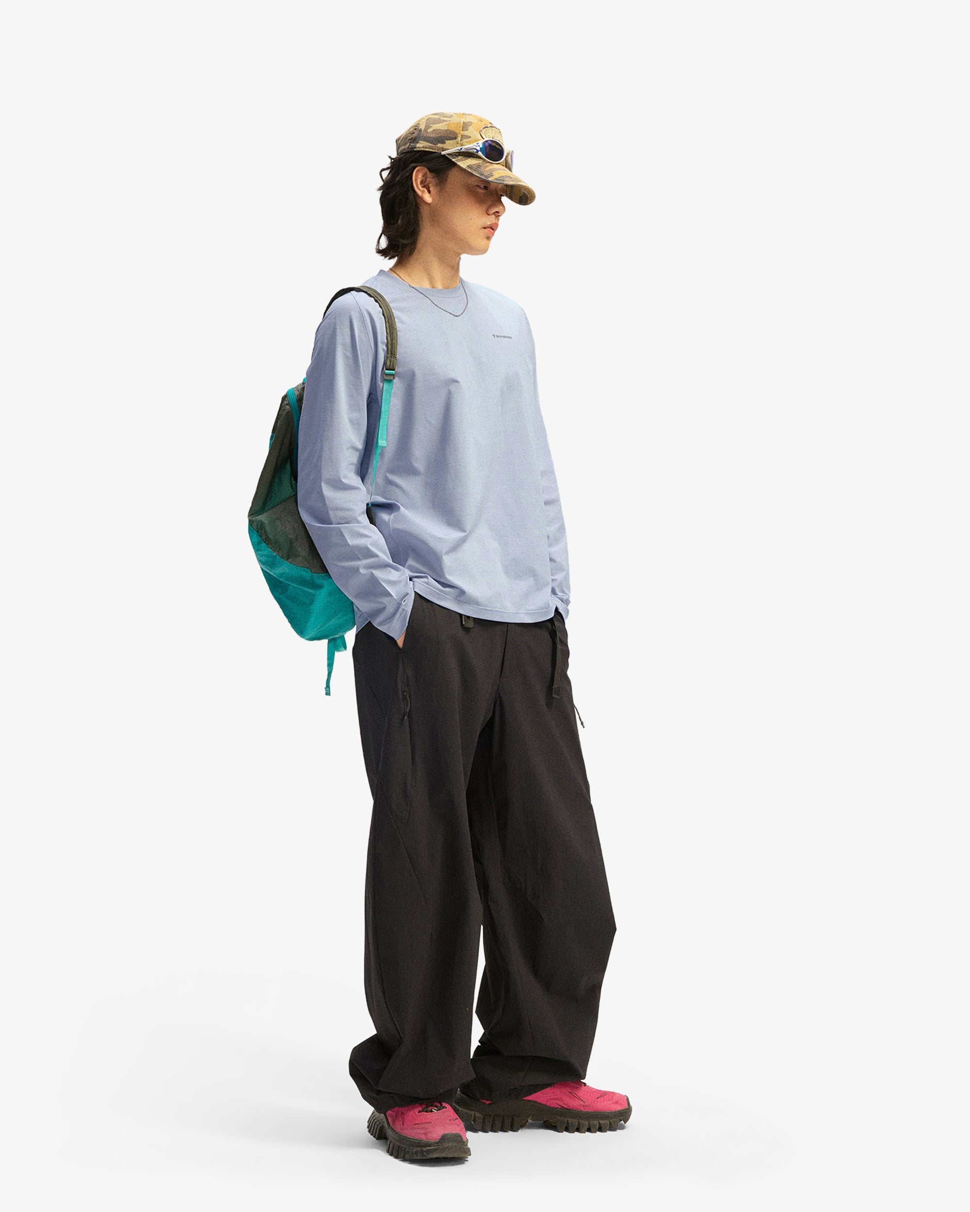 Technical Weave Breathable Long Sleeve Shirt