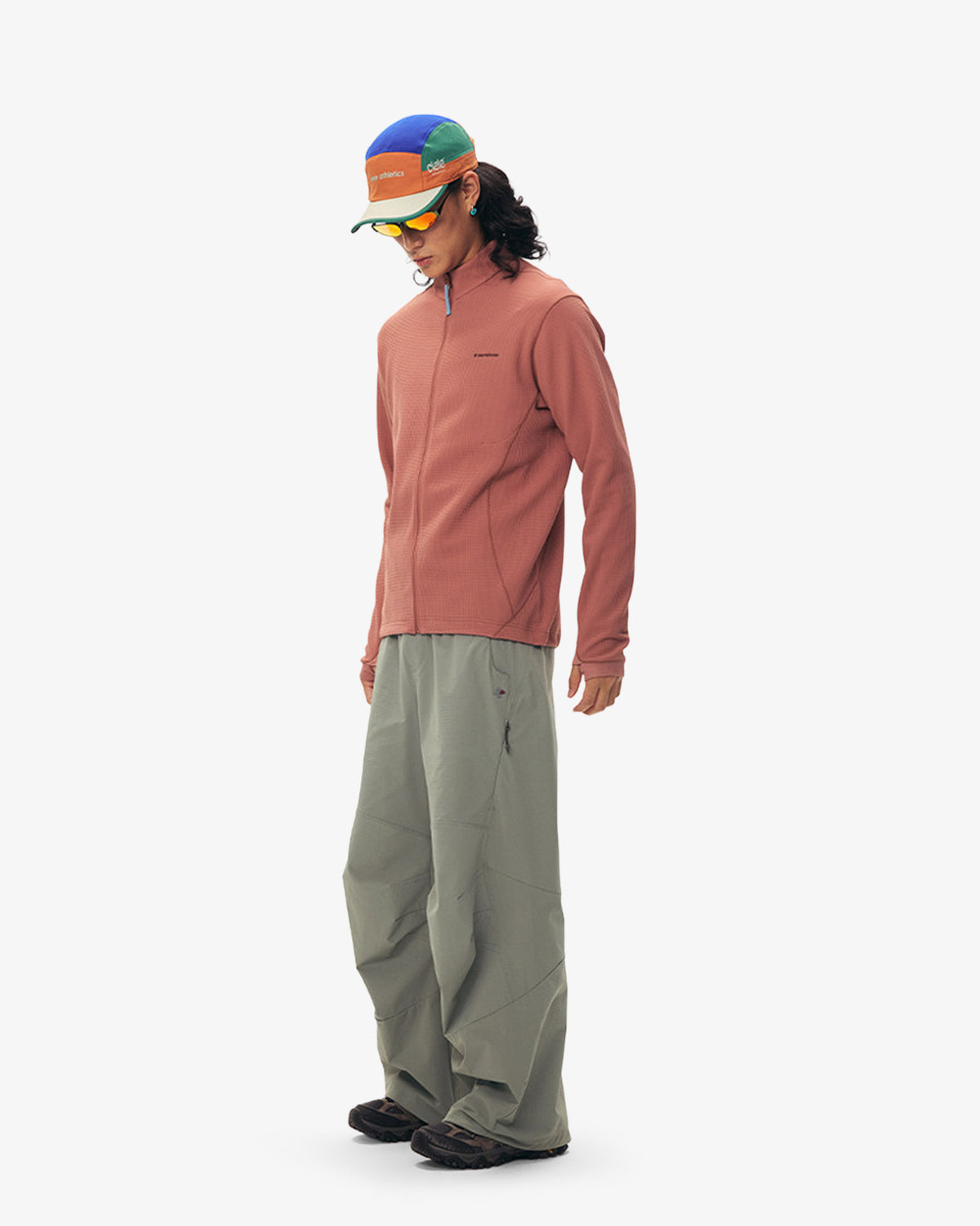 Water Repellent Ventilated Baggy Straight Fit Hiking Pants