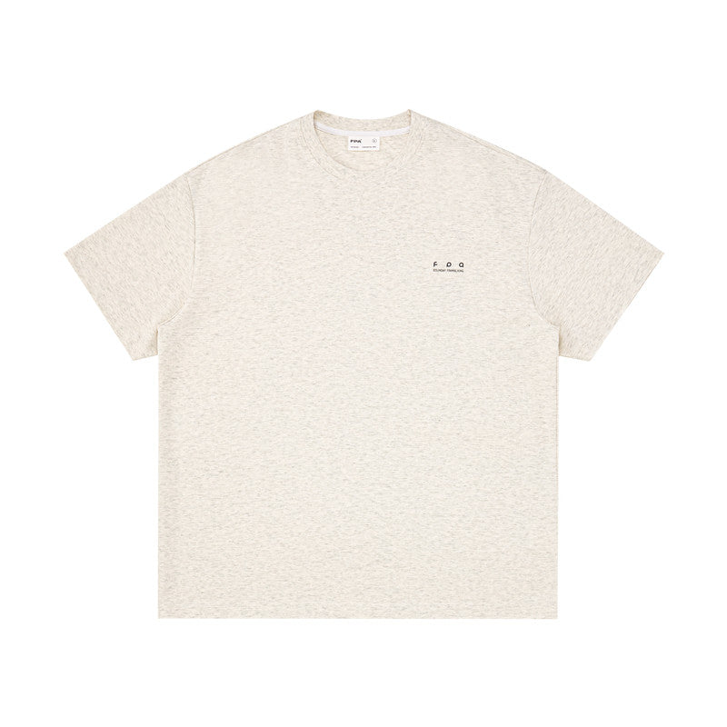 FPA Cool Xinjiang Long Staple Cotton Short Sleeve Summer Loose Round Neck Heavy Sports Couple Wear National Tide Half Sleeve T-Shirt