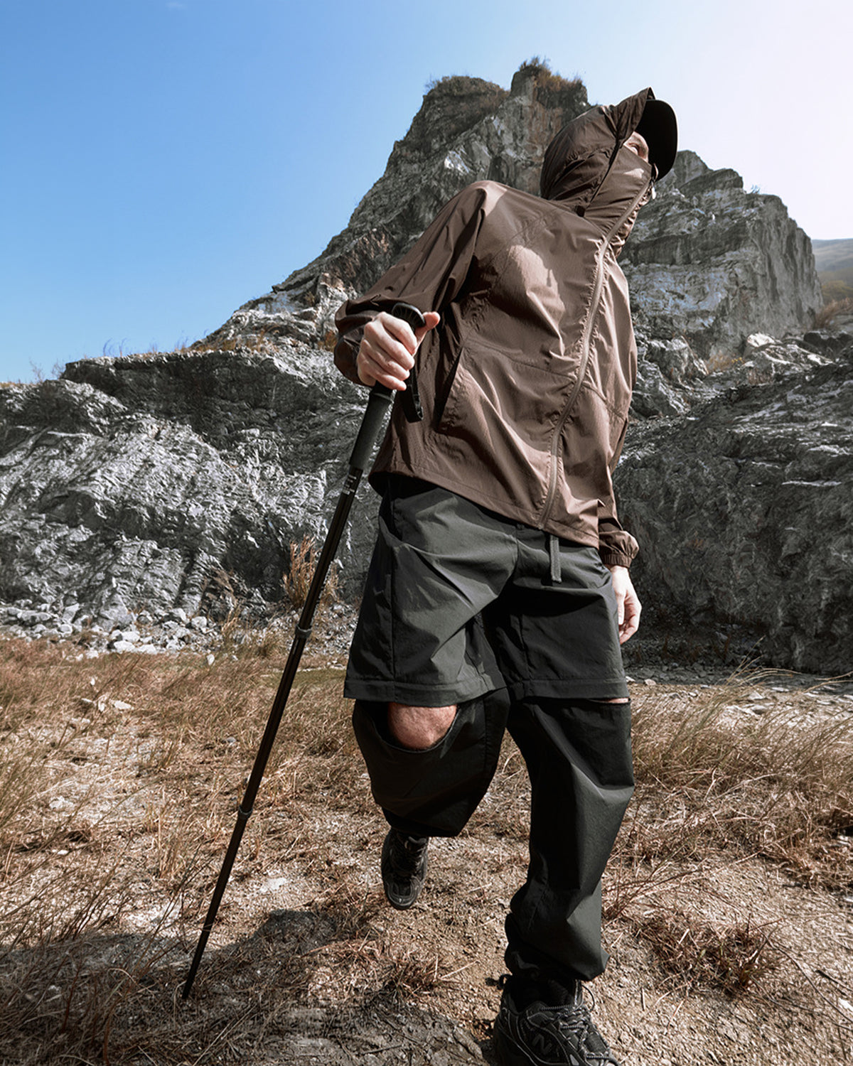 2-IN-1 CORDURA® Zip-Off Convertable Baggy Hiking Pants