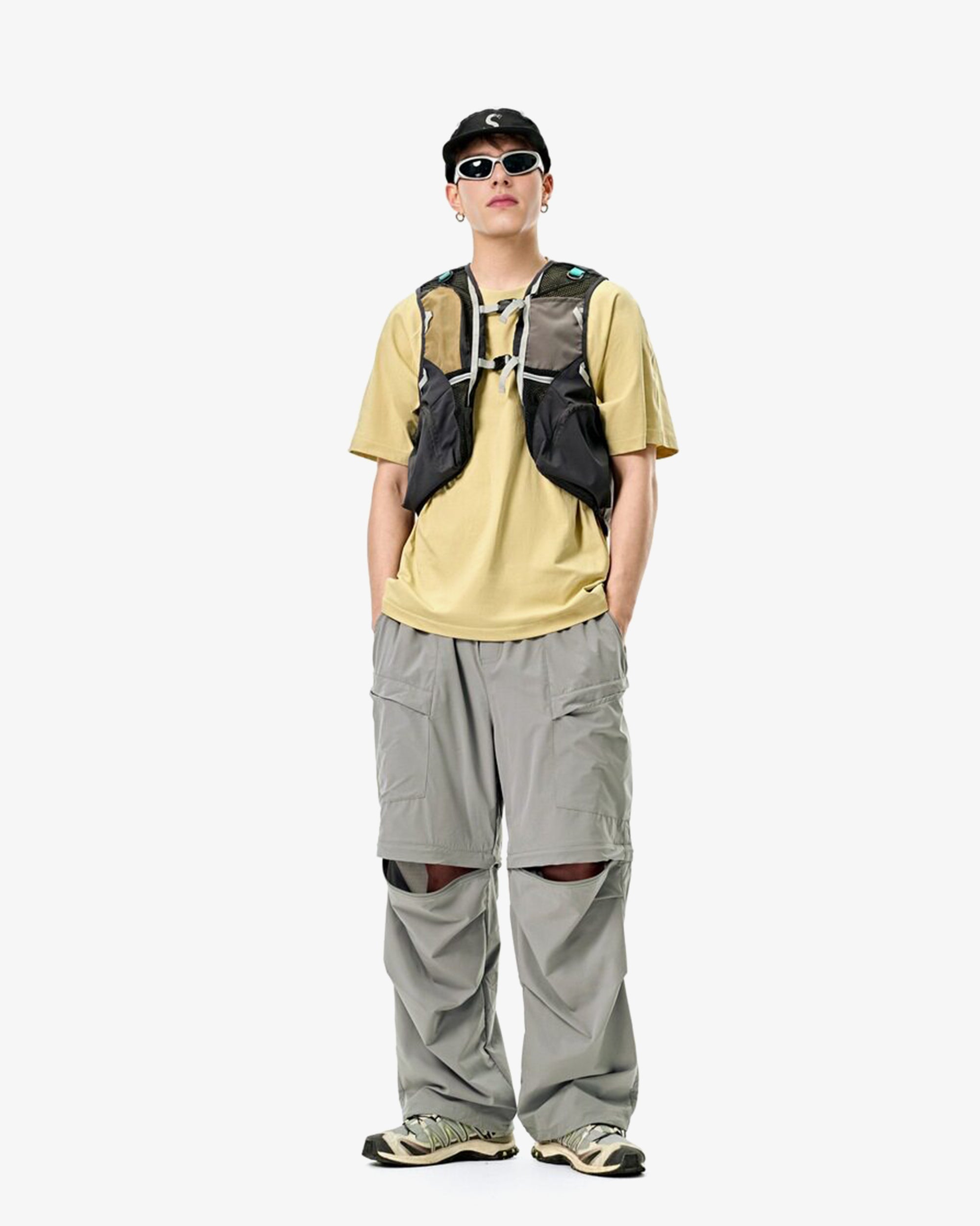 COOLMAX Detachable Cargo Pants UPF50 sun protection