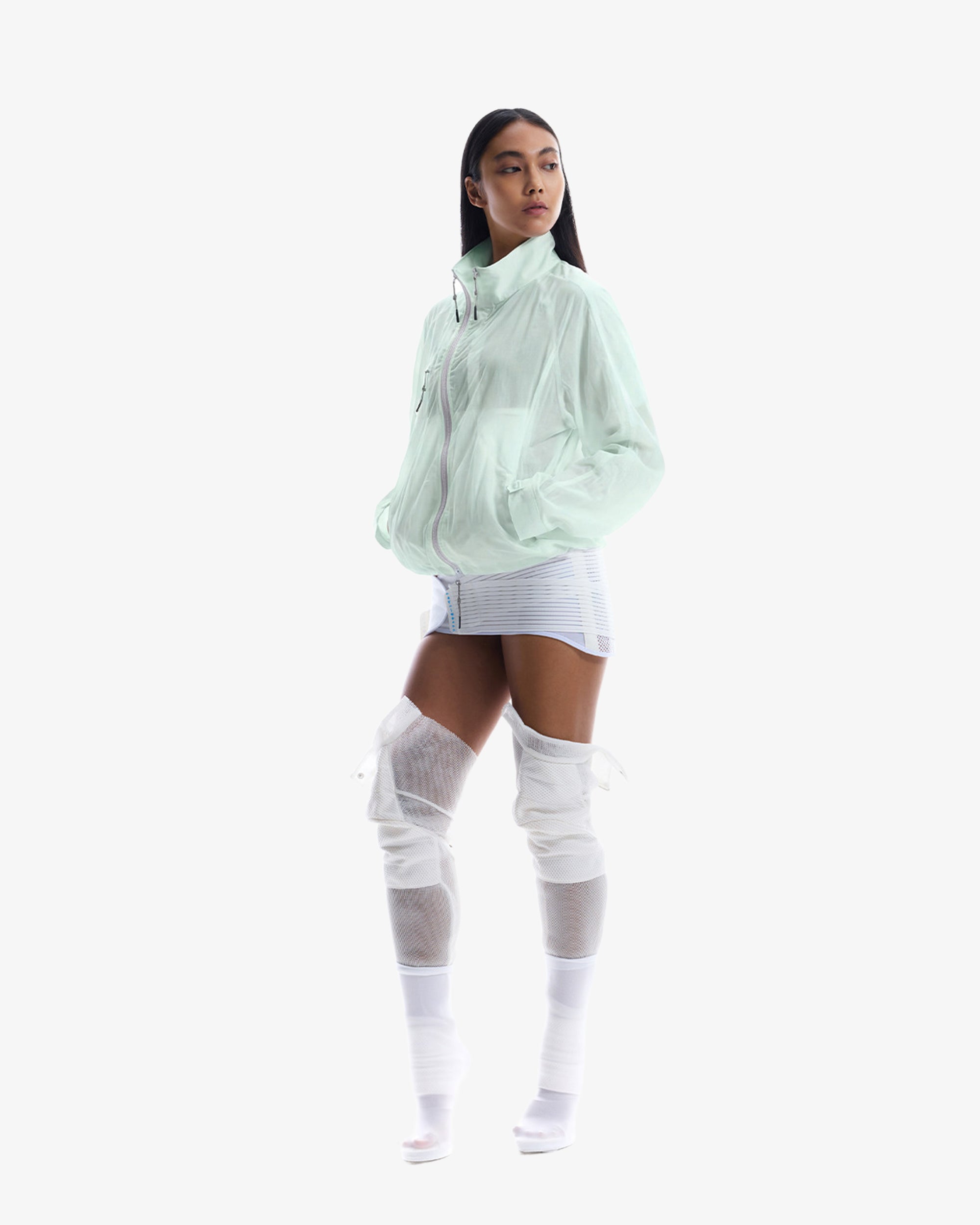 Asymmetric Zipper UPF50 Track Jacket