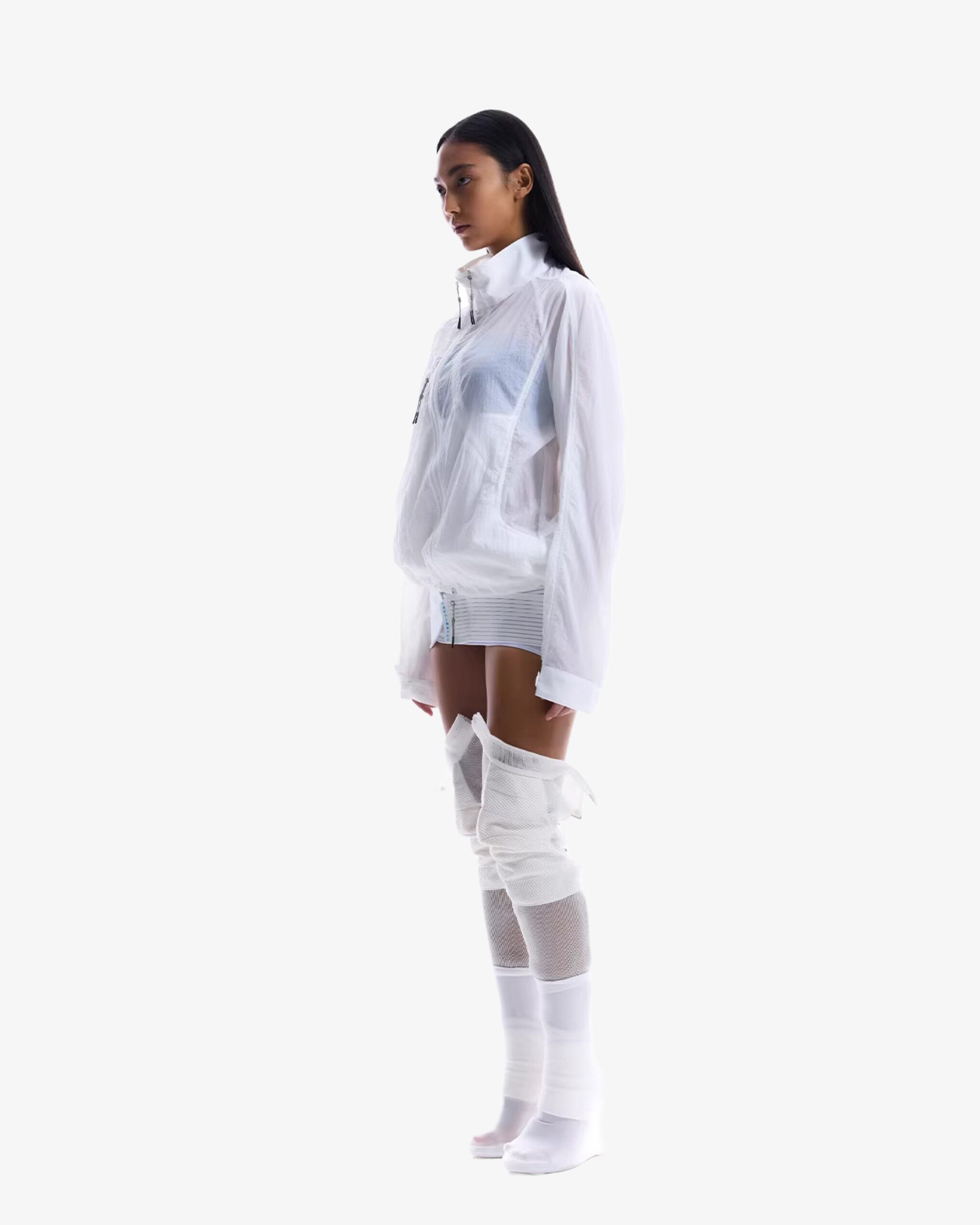 Asymmetric Zipper UPF50 Track Jacket