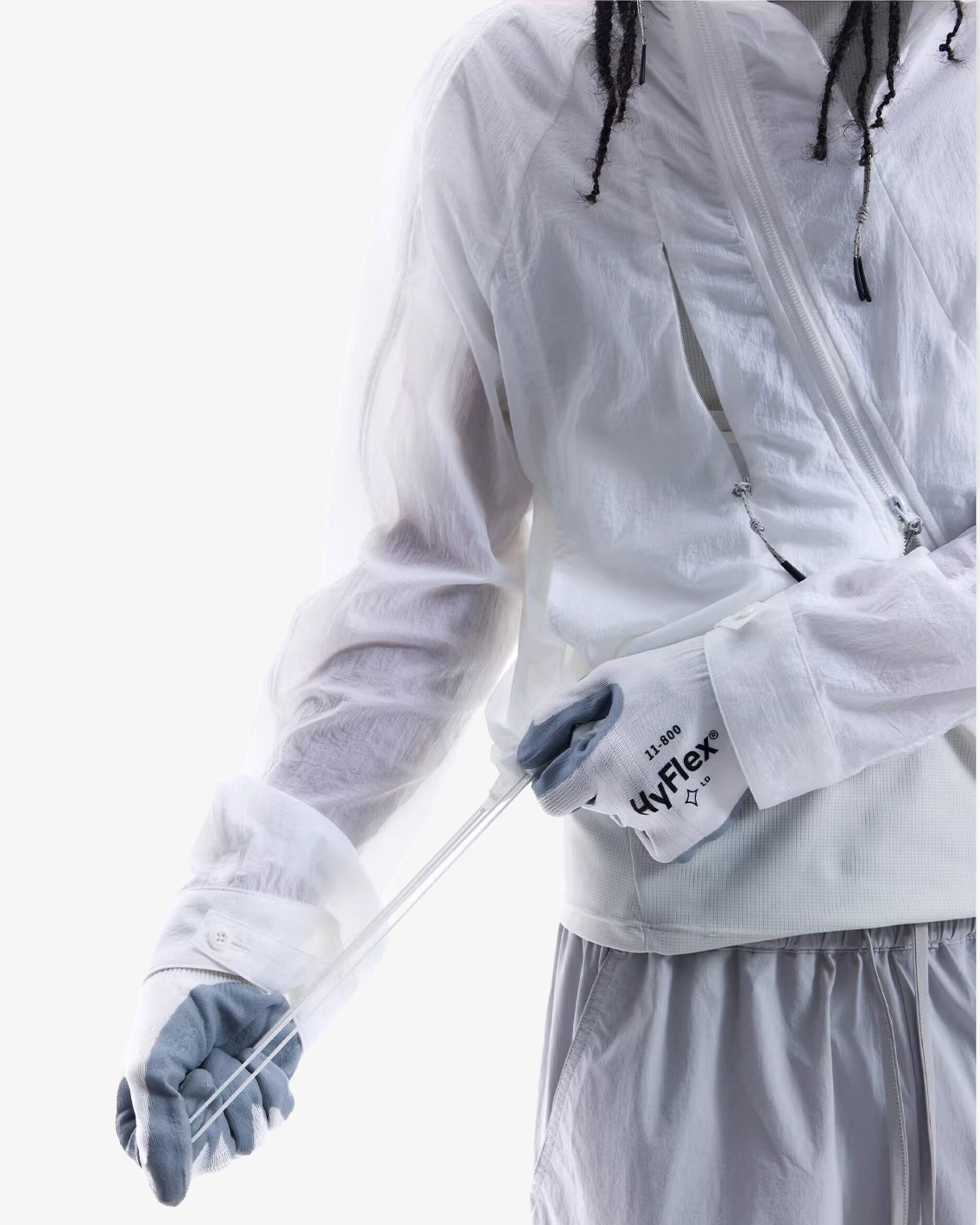 Asymmetric Zipper UPF50 Track Jacket