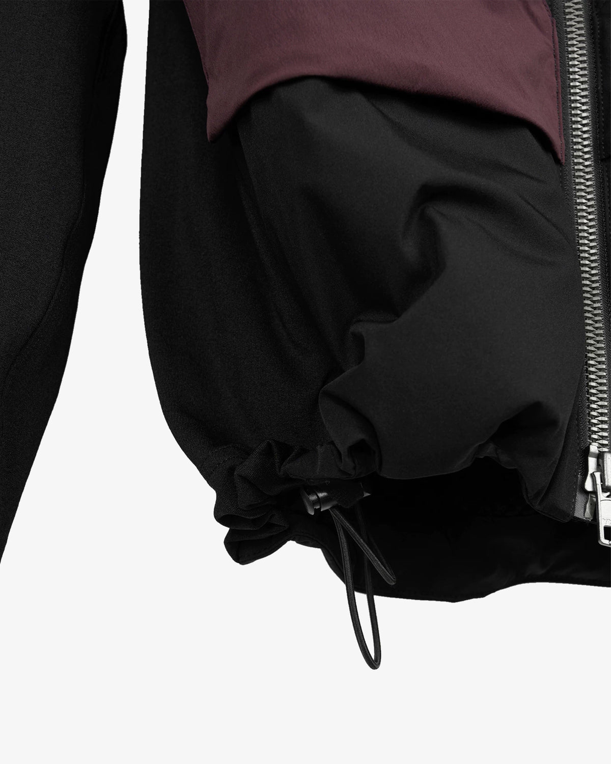 Color-Blocked Technical DWR Hooded Jacket