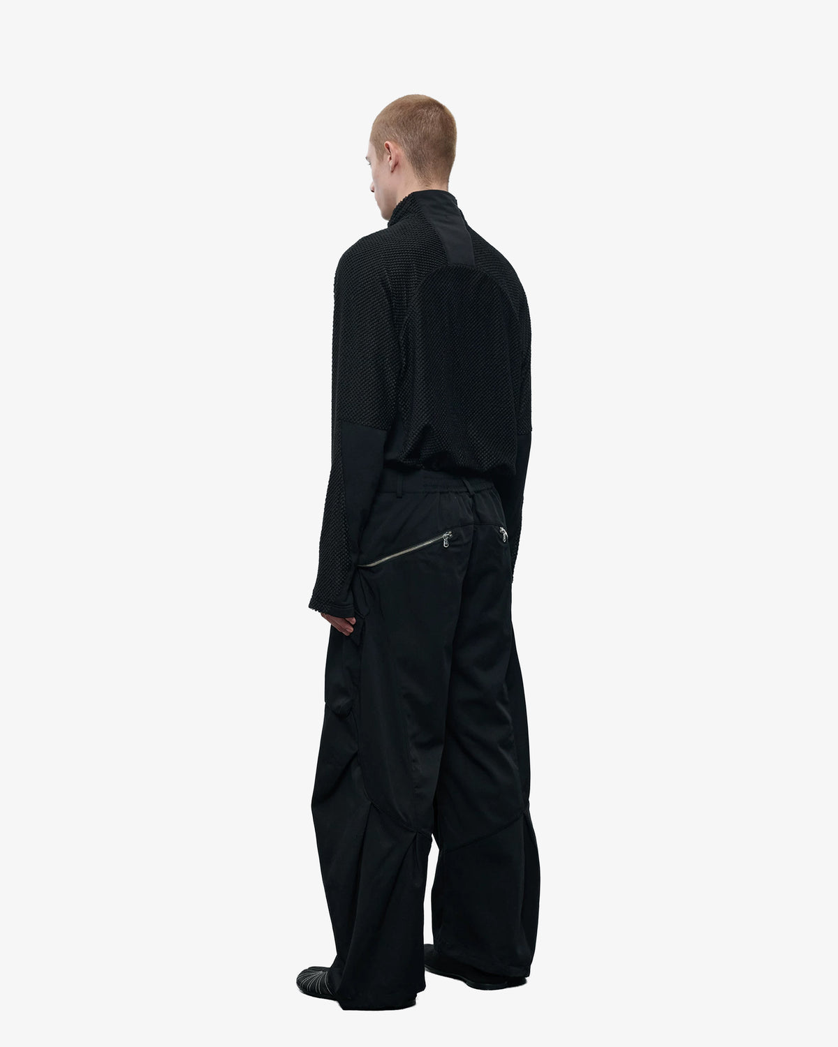 Wool Blend Sculpted DWR Cargo Pants