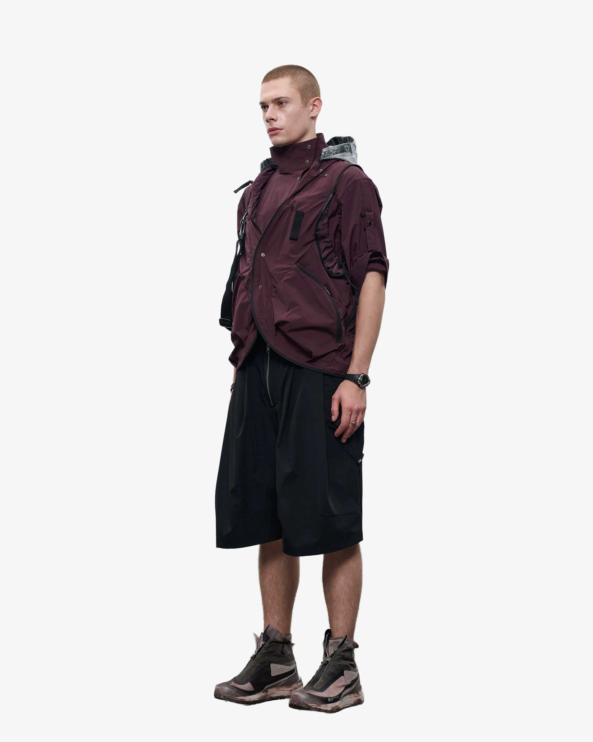 Convertible Transforming Utility Vest & Crossbody Bag