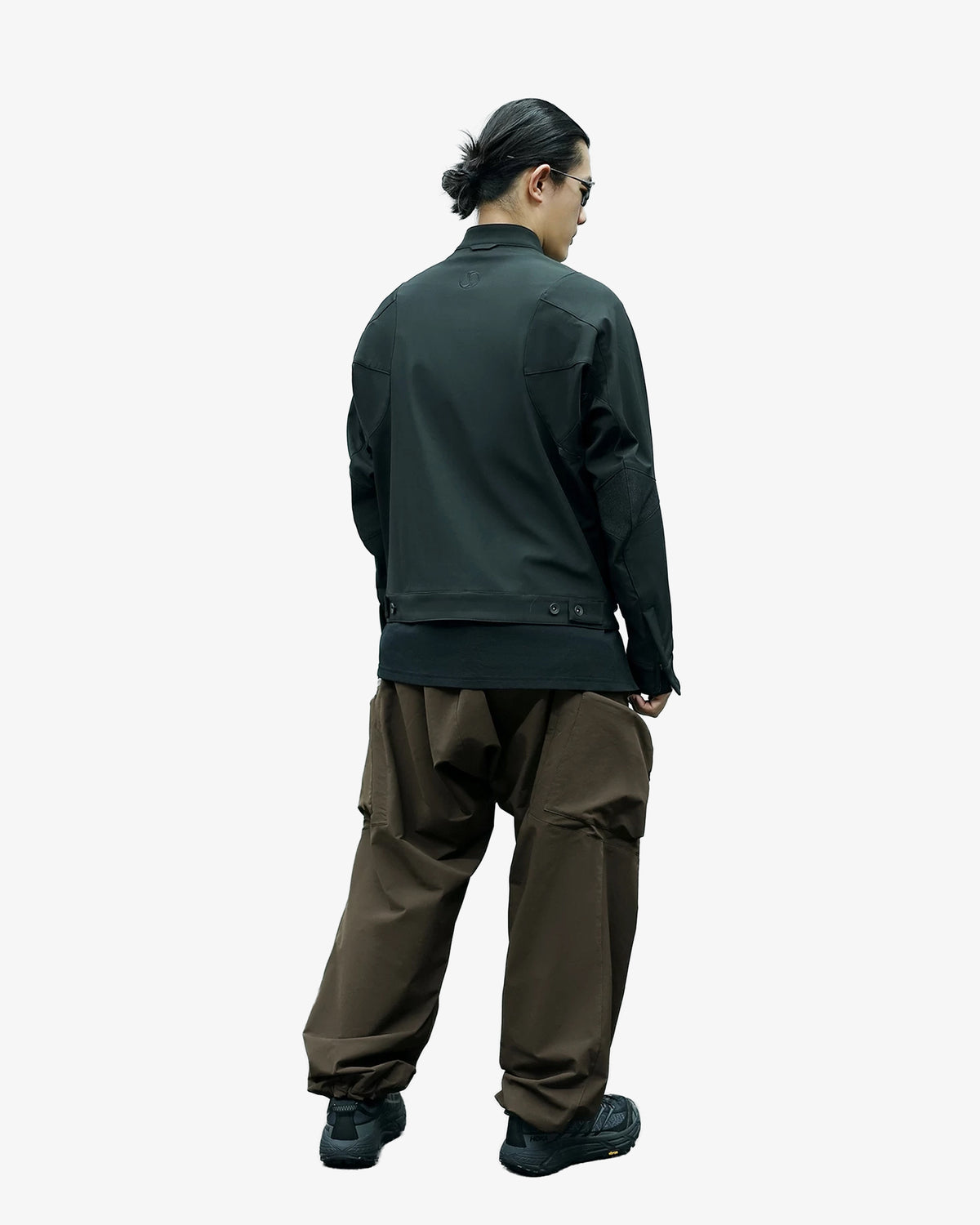 Drop-Crotch DWR Utility Cargo Pants