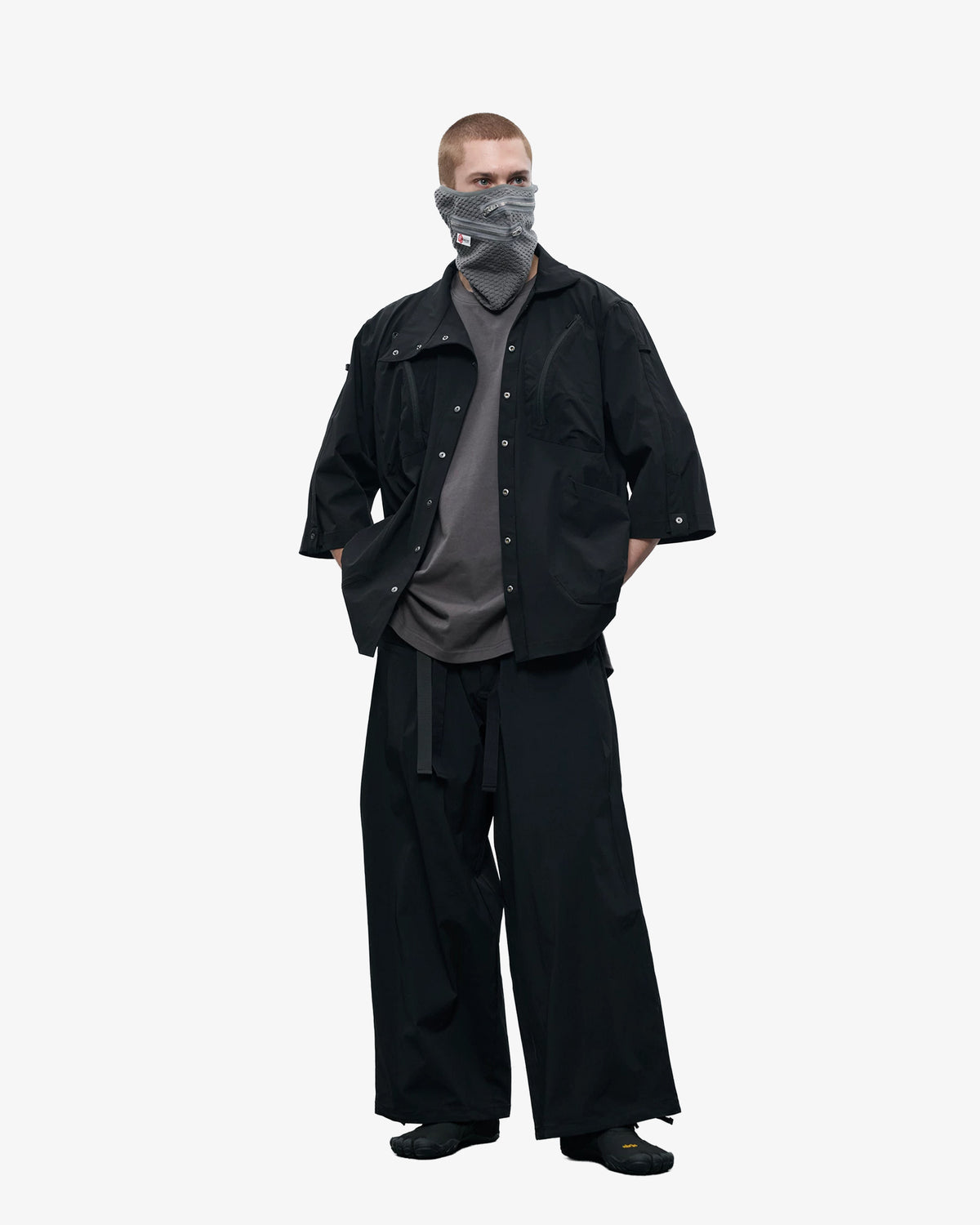 Water-Repellent Utility Half-Sleeve Shirt