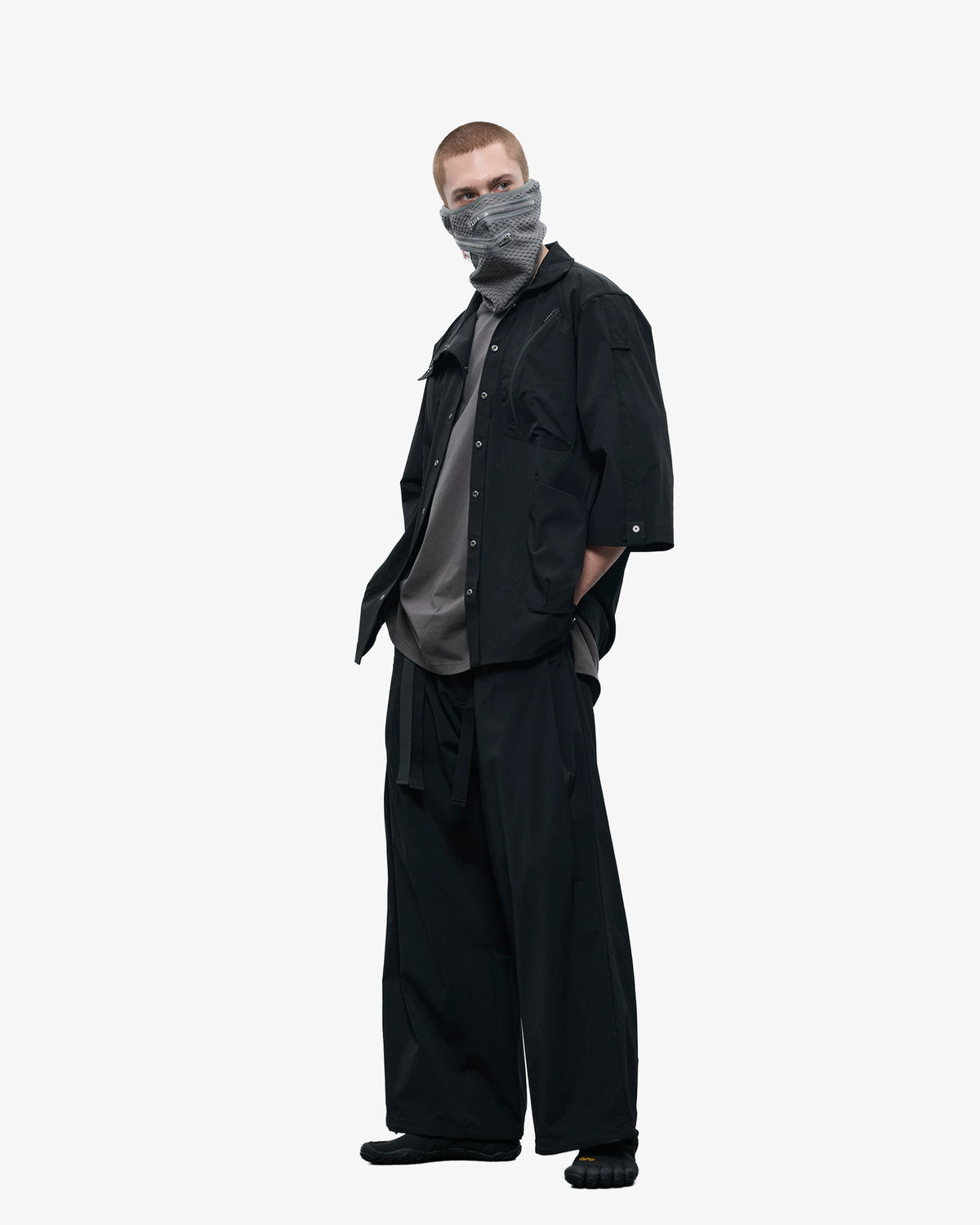 Water-Repellent Utility Half-Sleeve Shirt