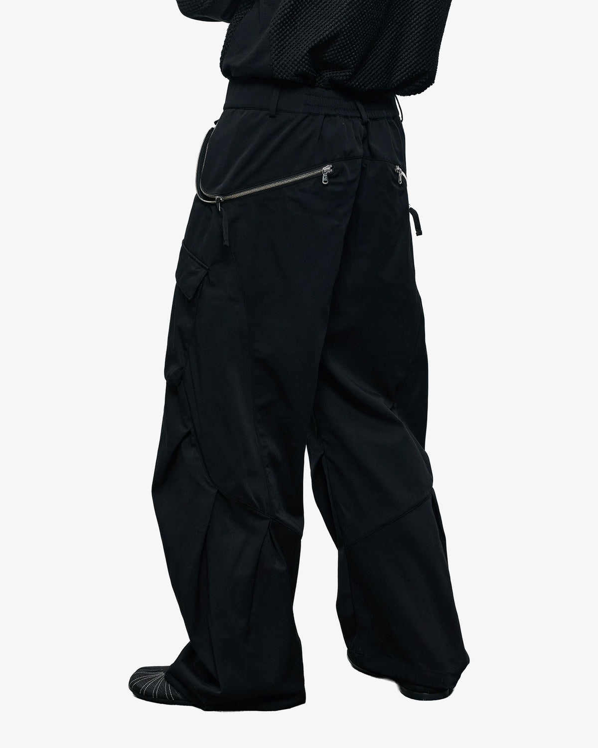 Wool Blend Sculpted DWR Cargo Pants