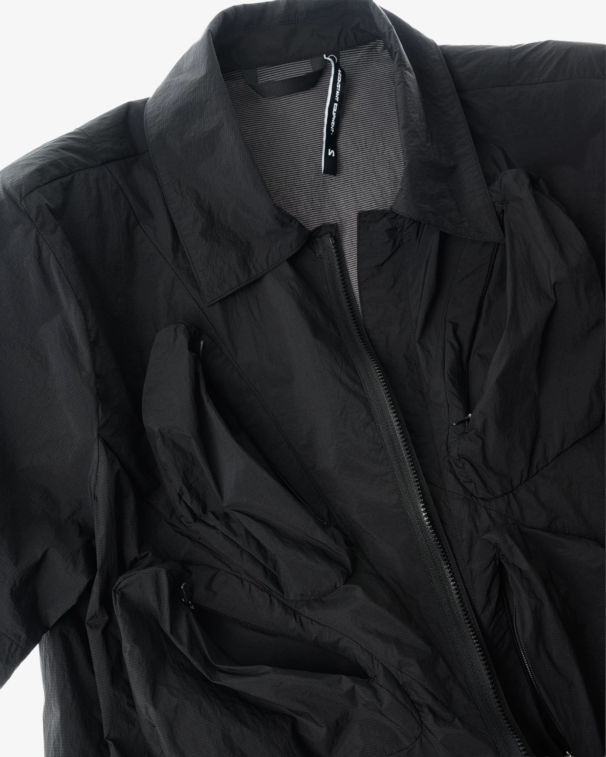 3D Stone Pocket Technical Overshirt
