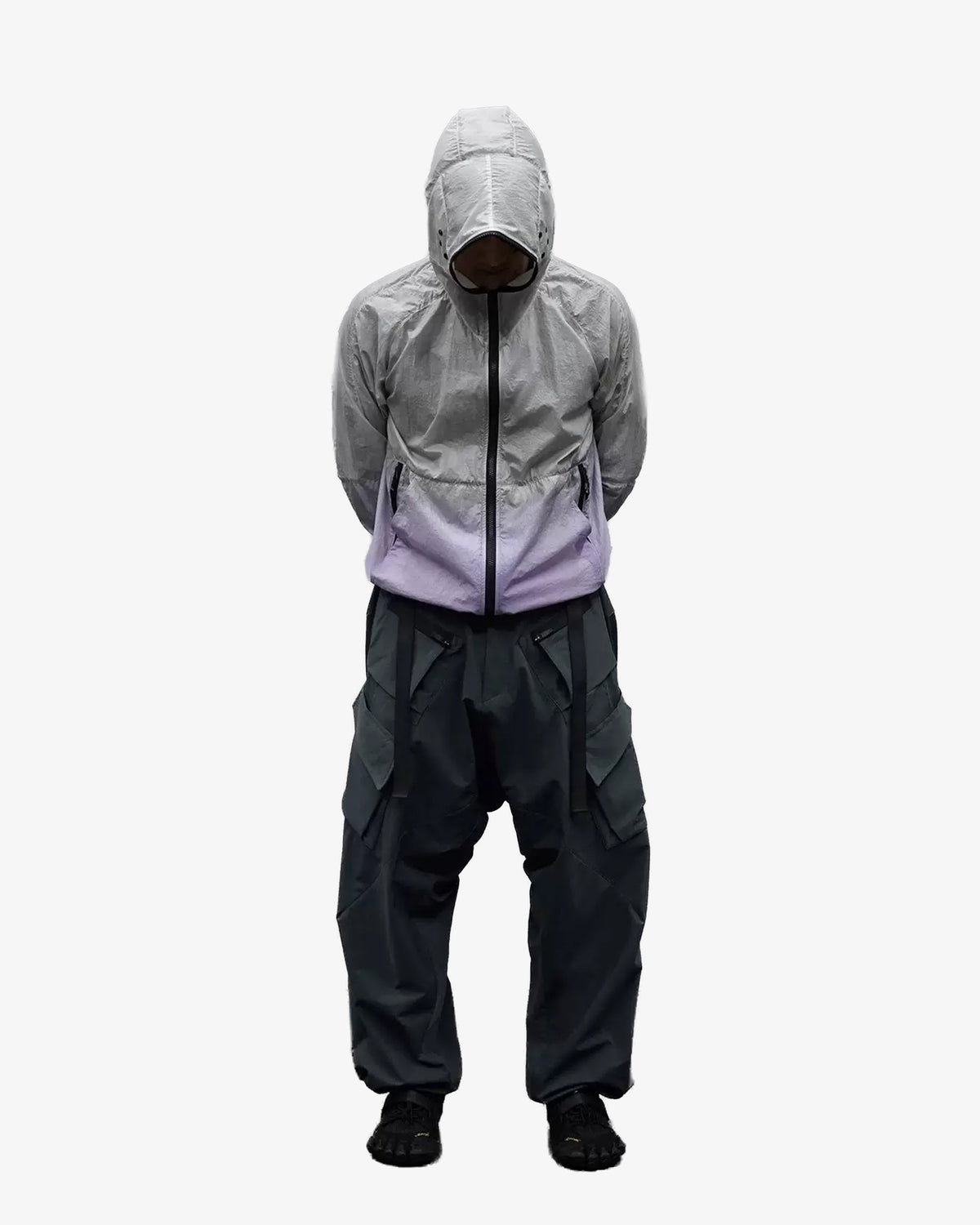 Garment-Dyed Packable Full-Zip UPF 50 Hooded Jacket