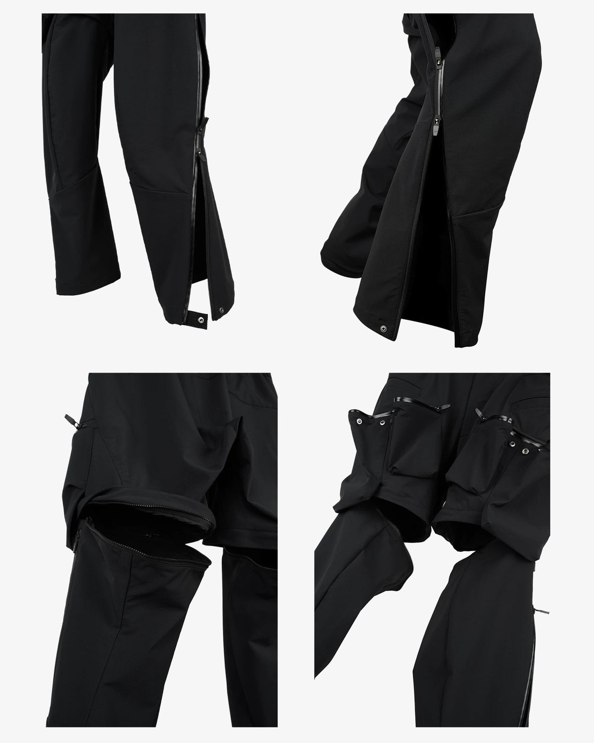 Multi-Pocket Detachable & Breathable DWR Cargo Pants