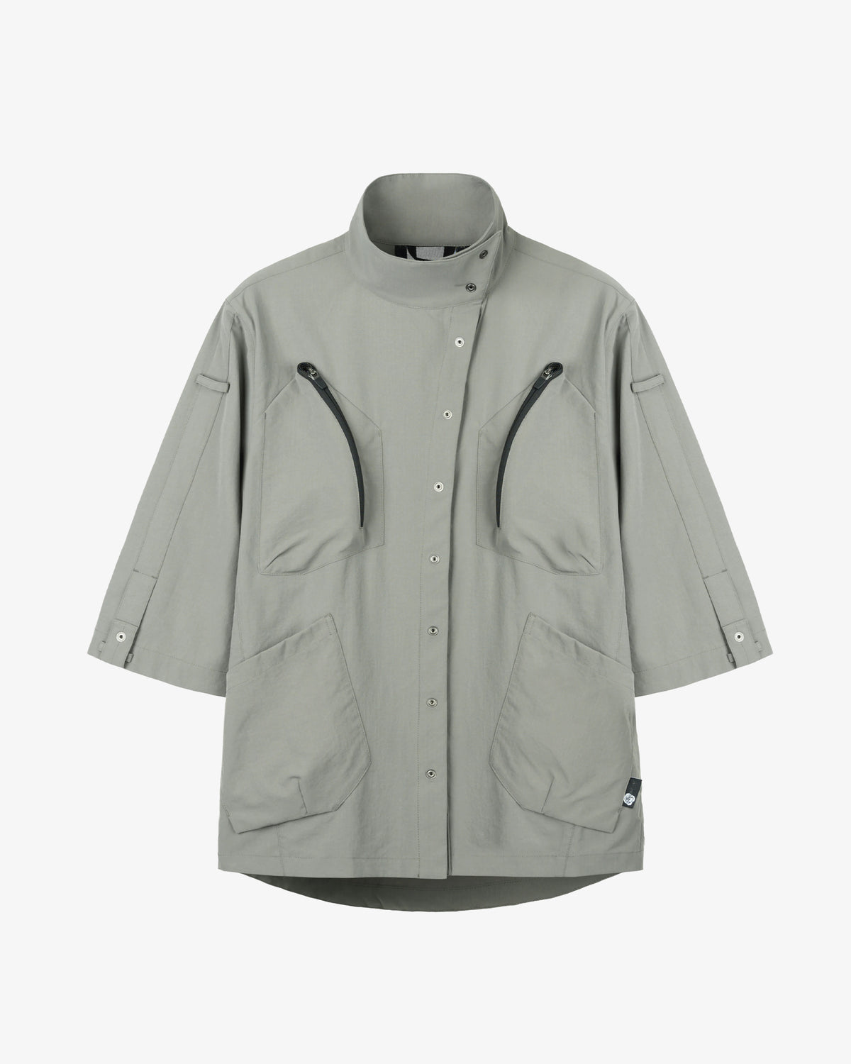Water-Repellent Utility Half-Sleeve Shirt