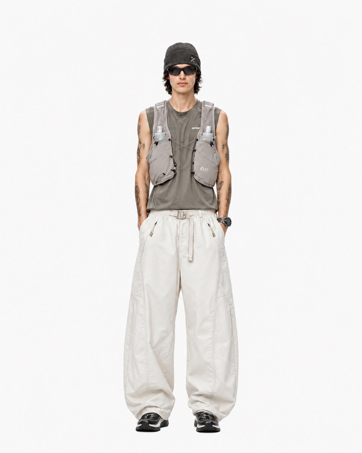 Lightweight Stretch Nylon Baggy Hiking Pants