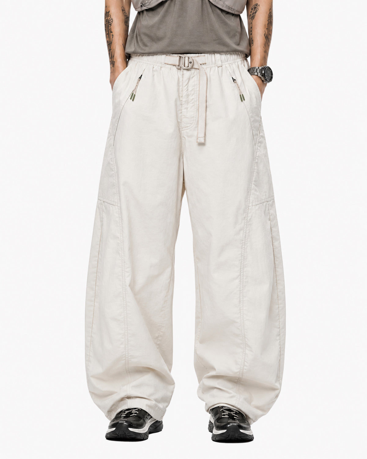 Lightweight Stretch Nylon Baggy Hiking Pants