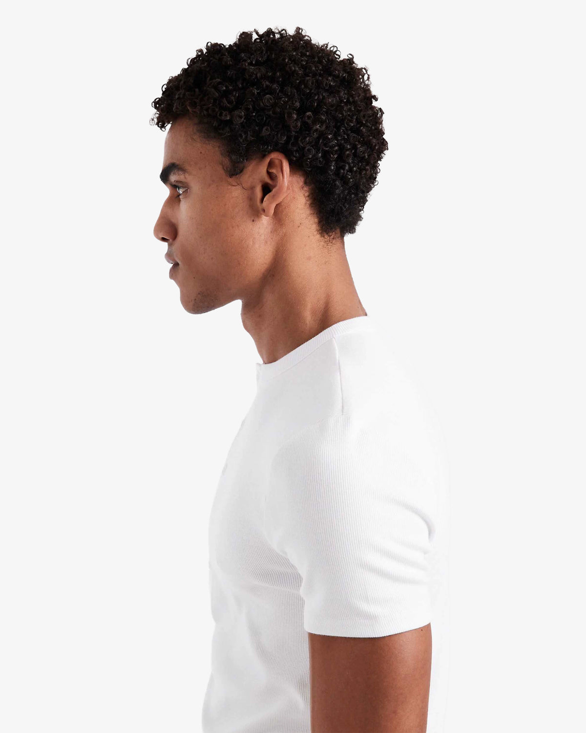 Henley Short Sleeve Muscle Fitted Shirt
