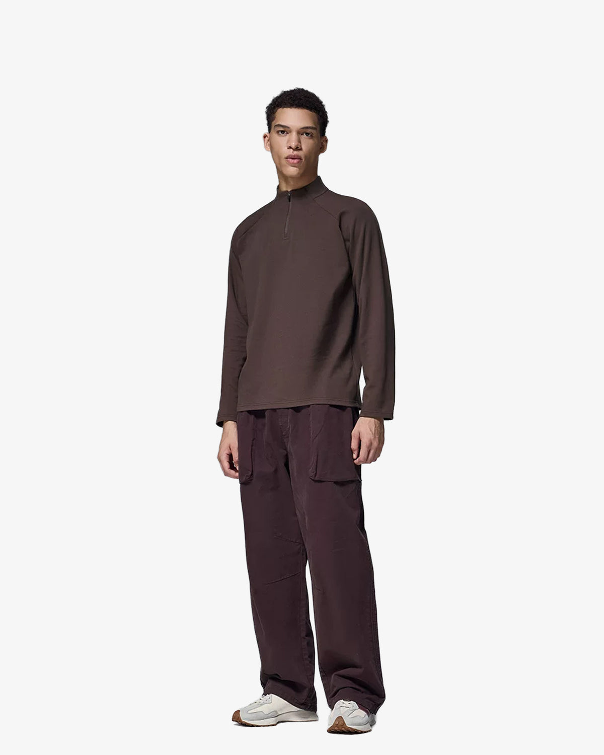 Seamless Raglan Quarter Zip