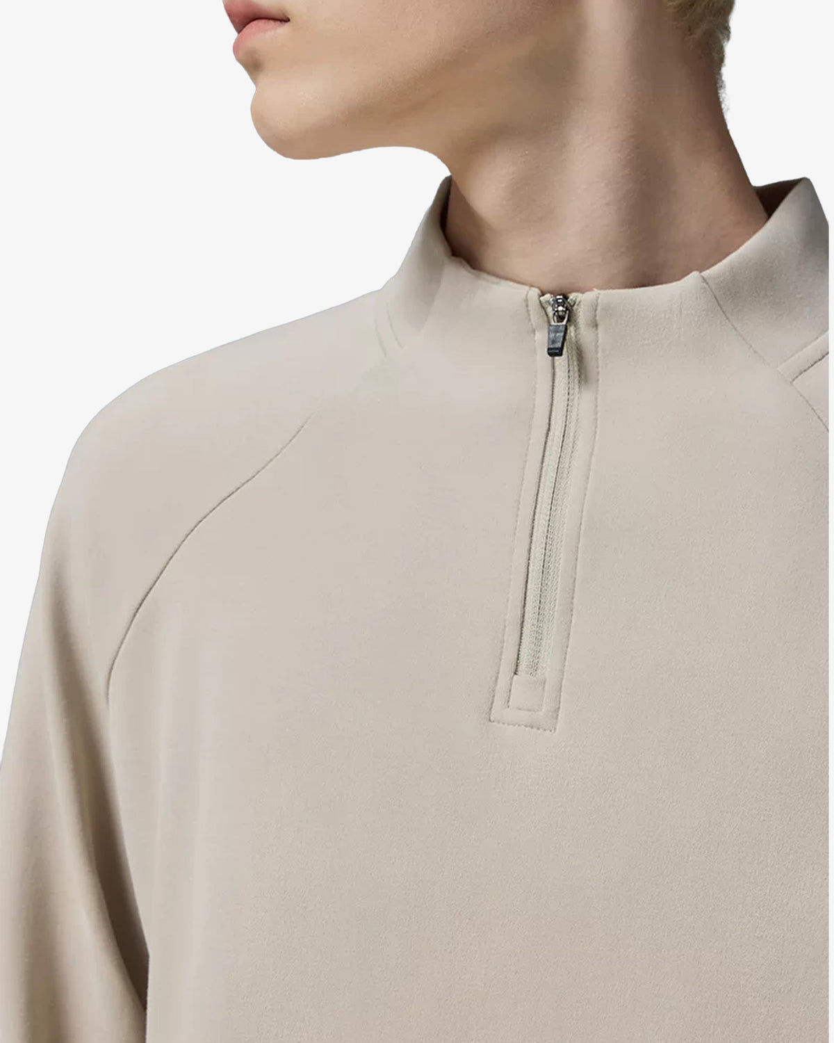 Seamless Raglan Quarter Zip