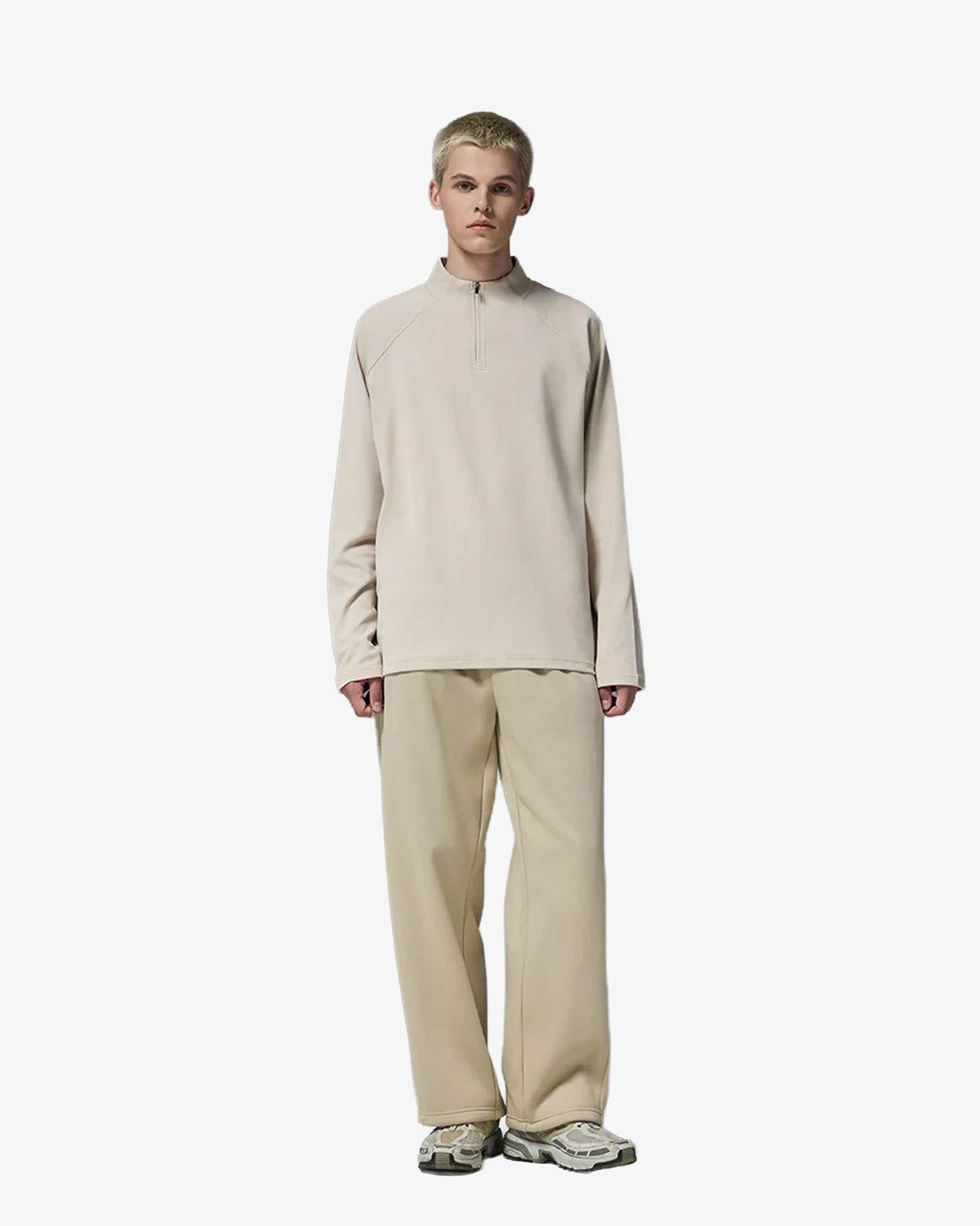 Seamless Raglan Quarter Zip