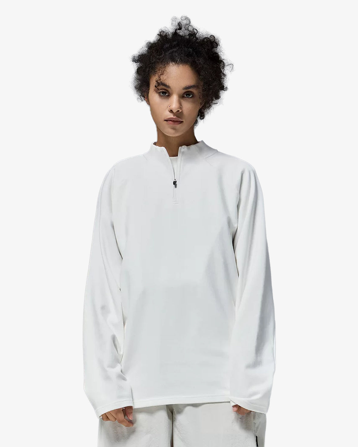 Seamless Raglan Quarter Zip
