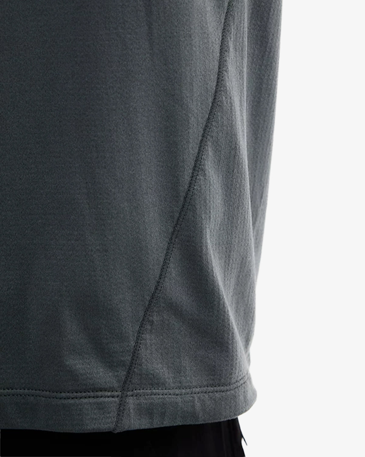 Technical Grid Quarter Zip Pullover