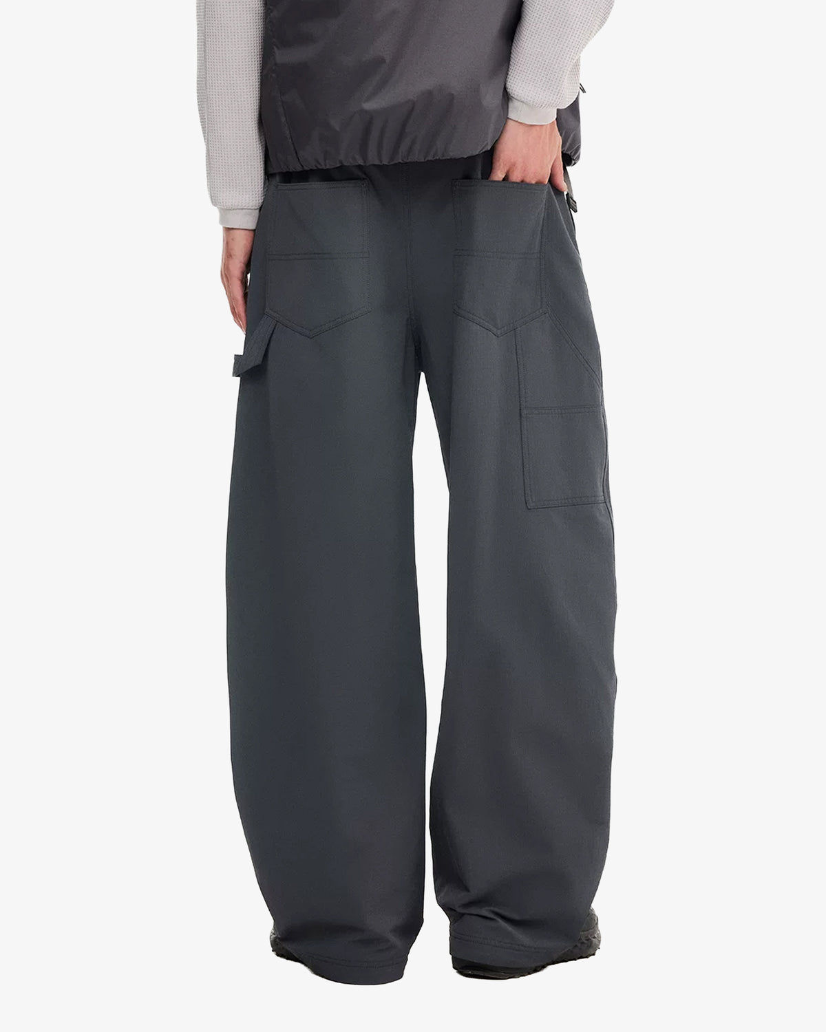 Fleece-Lined Water-Resistant Baggy Hiking Pants